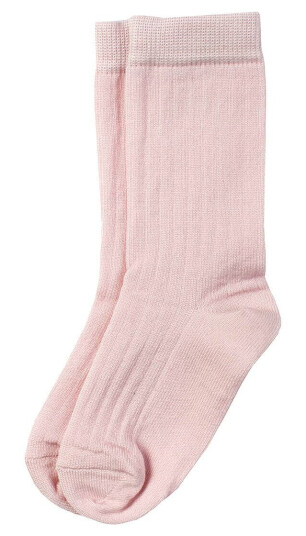 Lillelam 2pk Ullsokker Rosa 17-19