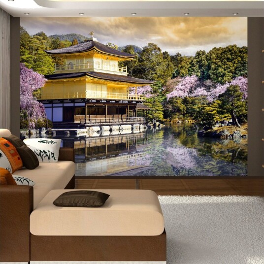 Fototapet Japanese Landscape 150x105 - Artgeist sp. z o. o.