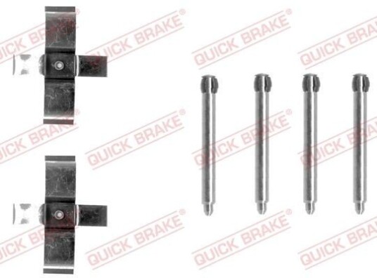 Tilbehørsett, skivebremse belegg QUICK BRAKE 109-1195