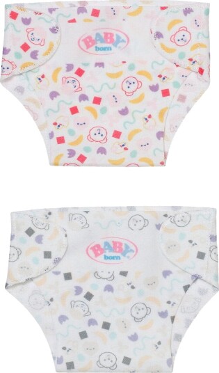 Baby Born Bleier 2-Pack 36 cm BABY Born OneSize Dukketilbehør Hvit