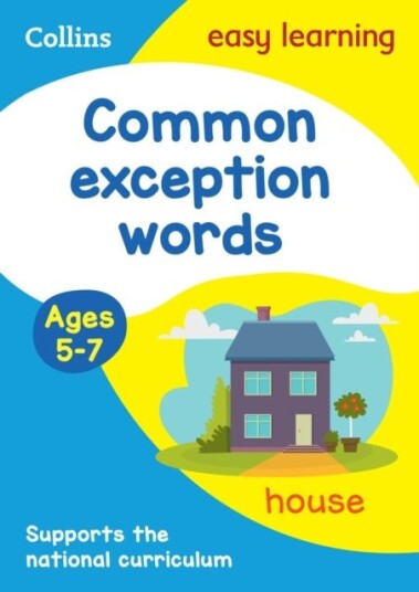 Common exception words Activity book Ages 5 7