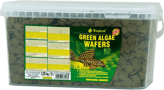 Tropical Algae Wafers 5 Liter Tropical Algae Wafers 5 Liter