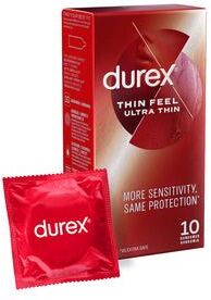 Durex Feel Ultra Thin kondomer 10 stk.