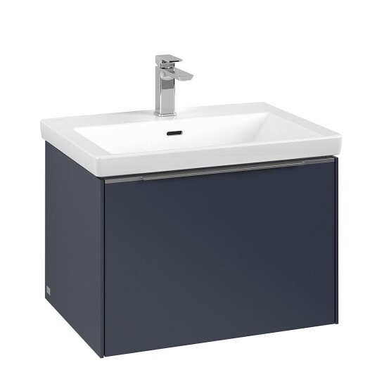 Villeroy & Boch Subway 3.0 Servantskap m/1 skuff 622x429x478 mm Blå Matt