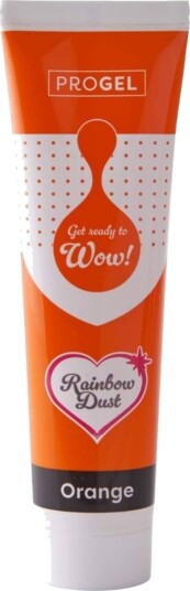 Stor Tube Med Progel Pastafarge Oransje 100g