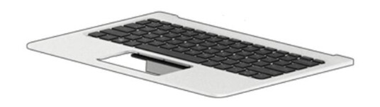 HP Top Cover & Keyboard (Spain)