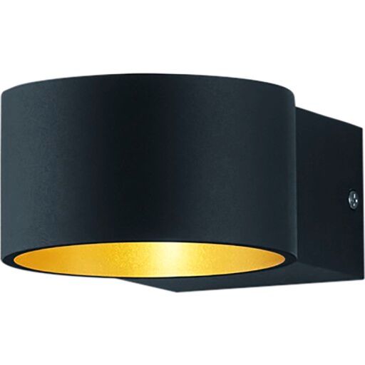 Trio Lighting Lacapo vegglampe - Svart Trio Lighting Lacapo vegglampe - Svart