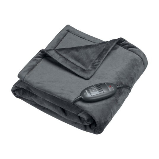 Beurer HD74 Cosy varmeteppe grå