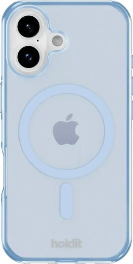 Holdit Transparent Case Magsafe iPhone 17 Mineral Blue