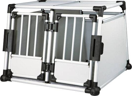 Trixie Dobbel Aluminium Hundebur 93x88x64 cm Trixie Dobbel Aluminium Hundebur 93x88x64 cm