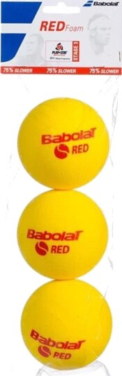Babolat Red Foam 3-pack