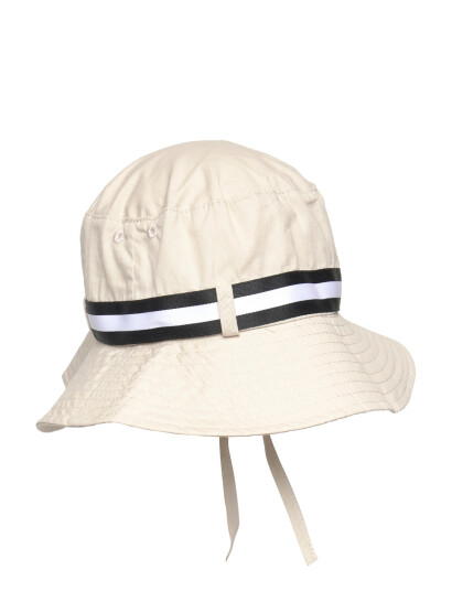 Melton Cotton Fishermanshat W. Belt Cream 49