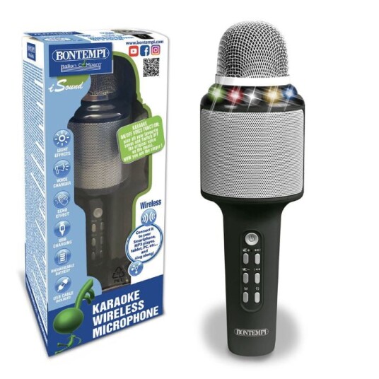 Bontempi Wireless microphone for karaoke Bontempi Wireless microphone for karaoke