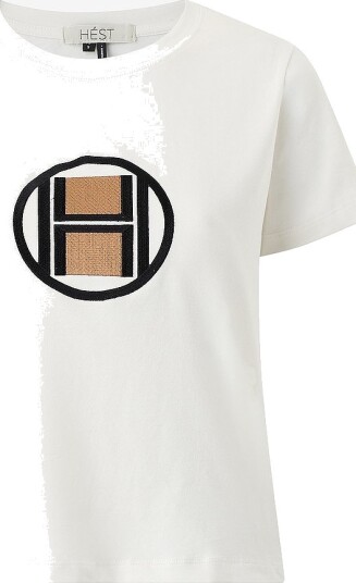 Hést - T-skjorte Logo T-shirt - Hvit