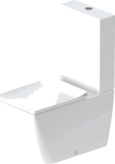 Duravit Viu Gulvstående toalett 370x650 mm, Rimless, Hvit Duravit Viu Gulvstående toalett 370x650 mm, Rimless, Hvit