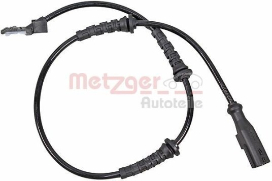 Sensor, ABS METZGER 09001482