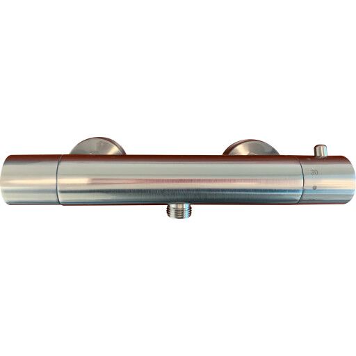 Zen Sanitary dusjsett, børstet rustfritt stål brushed stainless steel 273 x 60 x 52.5 mm Zen Sanitary dusjsett, børstet rustfritt stål brushed stainless steel 273 x 60 x 52.5 mm