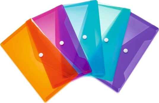 HERMA Konvoluttmappe 22x12 cm 5 pakning HERMA Konvoluttmappe 22x12 cm 5 pakning
