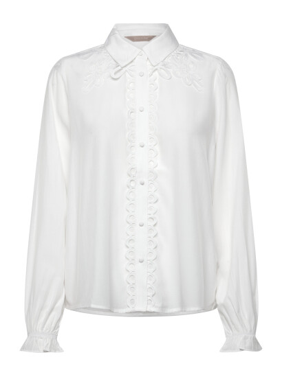 Culture Cuamanda Asmine Shirt White XL