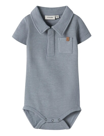 Lil"Atelier Nbmfalk Ss Reg Body Lil   Blue   74