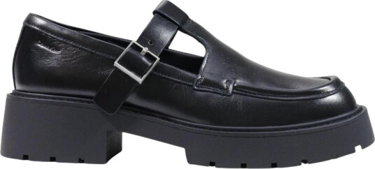 Calvin Klein Chunky Loafer Tbar Pol Lth Black 40