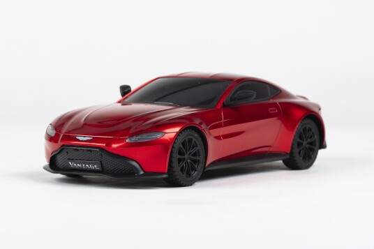 Tec Toy Aston Martin Vantage RC Bil 1:24 Rød Tec Toy Aston Martin Vantage RC Bil 1:24 Rød