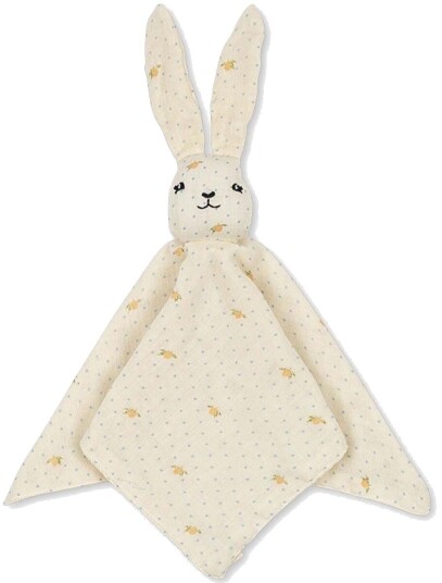 Konges Sløjd Sleepy Rabbit Koseklut, Lemon Dot