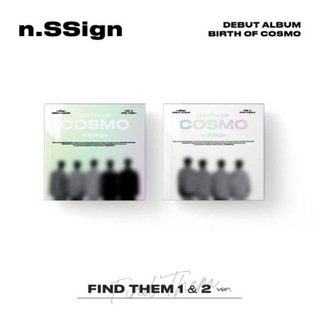 n.SSign Birth Of Cosmo Find Them Version Random Cover Incl. 80pg Photobook, Poster, 2 Unit Photocard + CD n.SSign Birth Of Cosmo Find Them Version Random Cover Incl. 80pg Photobook, Poster, 2 Unit Photocard + CD