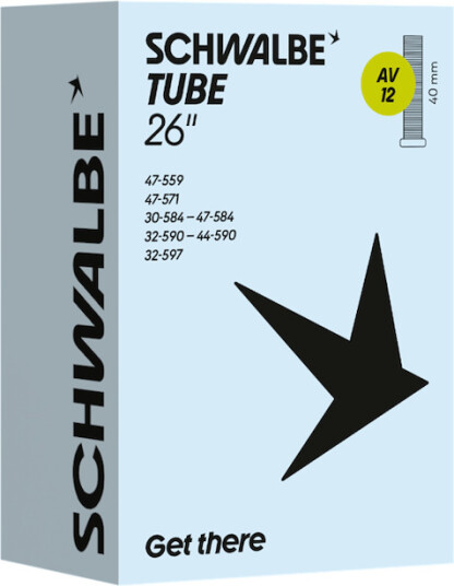 Schwalbe slange 26/27,5"x1,20-1,90 (30/47-559/597) 40mm bilventil