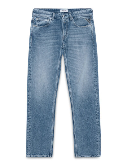 Replay Grover Trousers Straight 99 Denim - Blue - 32 x 32 Replay Grover Trousers Straight 99 Denim - Blue - 32 x 32