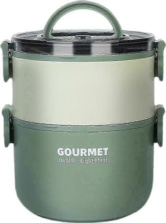 Mattermos 1000ml/1600ml Isolert i rustfritt stål for reise og camping