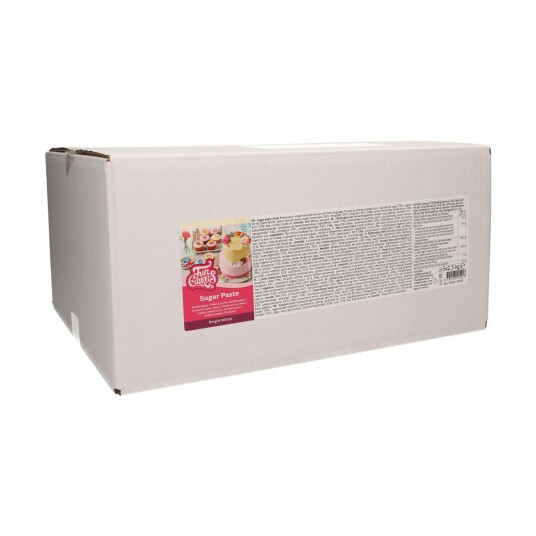 Hvit Fondant Fra Funcakes 12,5kg 5x2,5kg | Slikkepott.No