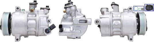 AC kompressor DRI 7005110000