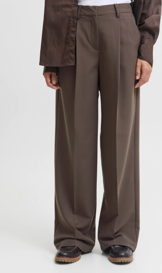 JJXX Jxaya Ellis Wide Hw Pants Tlr Noos Brown XL x 32