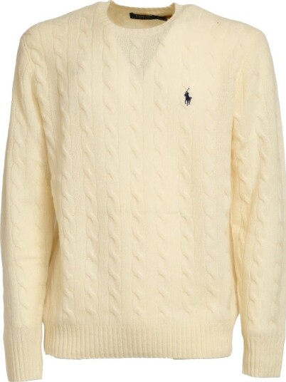 Polo Ralph Lauren Herre Strikkevarer Hvit L,