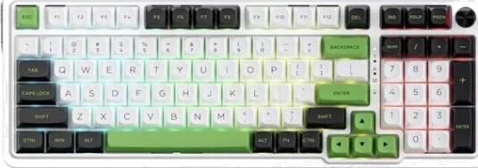 REDRAGON K686WBG RGB MAX Eisa Max keyboard Engelsk USA Hvit REDRAGON K686WBG RGB MAX Eisa Max keyboard Engelsk USA Hvit