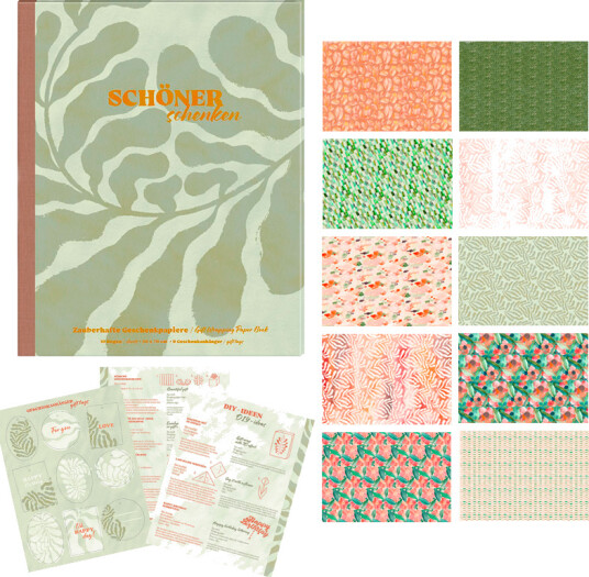 Gavepapirbok - Colours of the Seasons Gavepapirbok - Colours of the Seasons