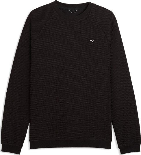 Puma Boulder 2.0 Crewneck   Lc Svart Golfgenser herre Black Small