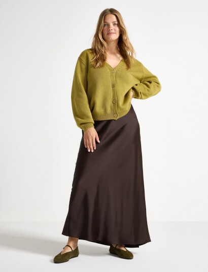 Lindex Skirt Mary - Brown - XS