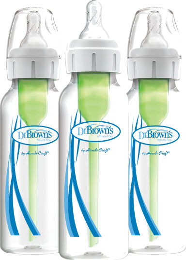 Dr Brun s Options+ AntiColic Narrow Tåteflaske 250 ml 3 stk.