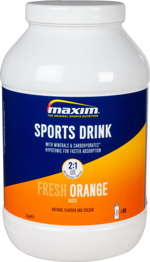 Maxim Sportsdrikke Appelsin 2 Kg, sportsdrikke 2kg Orange Maxim Sportsdrikke Appelsin 2 Kg, sportsdrikke 2kg Orange