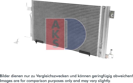 Kondensator, klimaanlegg AKS DASIS 162310N