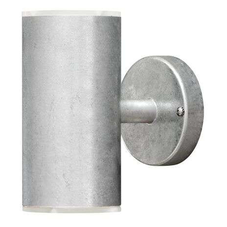 Konstsmide Ull vegglykt opp/ned 2x8W dimbar LED Konstsmide Ull vegglykt opp/ned 2x8W dimbar LED