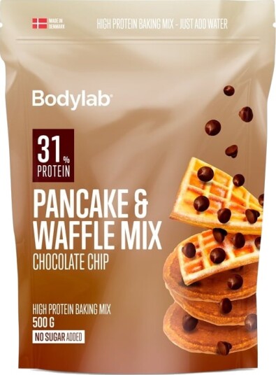 Bodylab Proteinpannekaker 500g - Chocolate Chip Bodylab Proteinpannekaker 500g - Chocolate Chip