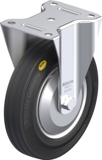 Blickle 71688 B-Rd 202R-Fa Fast Hjul Hjuldiameter: 200 Mm Bæreevne (Maks.): 350 Kg 1 Stk