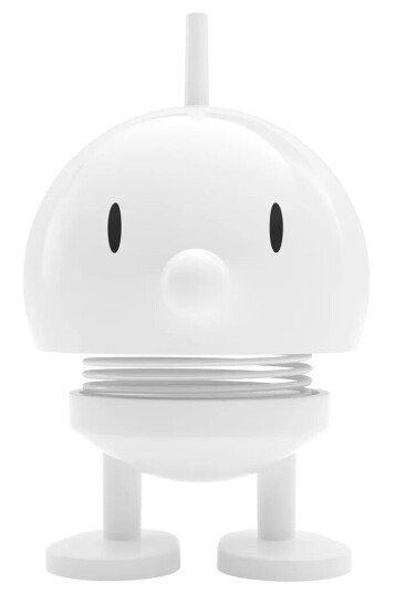 Hoptimist Bumble S figur White Hoptimist Bumble S figur White