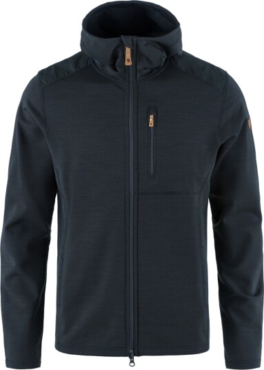 Fjellreven Keb Fleece Hoodie M Dark Navy M