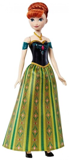 Mattel Disney Frozen Anna Syngende Dukke   med Batterier