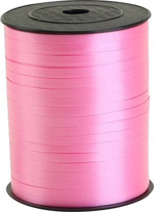 Gavebånd B: 5 mm pink 400 m/ 1 rl.