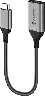 Alogic Ultra USB-C til DisplayPort 4K 60Hz Adapter - Svart Alogic Ultra USB-C til DisplayPort 4K 60Hz Adapter - Svart